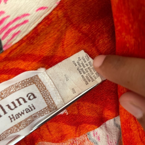 Vintage Hawaiian Floral Maluna Hawaiian Vintage Casual Shirts for Men Size M - Picture 5 of 5